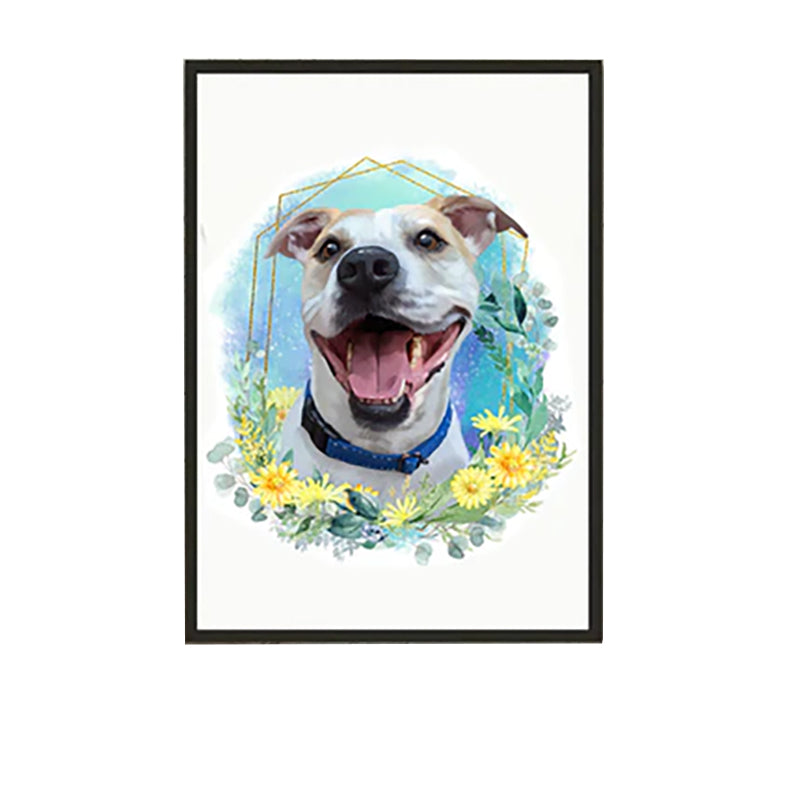 Custom pet portrait
