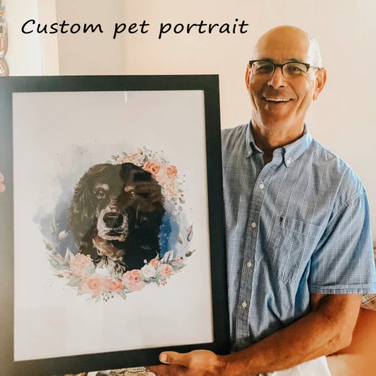 Custom pet portrait