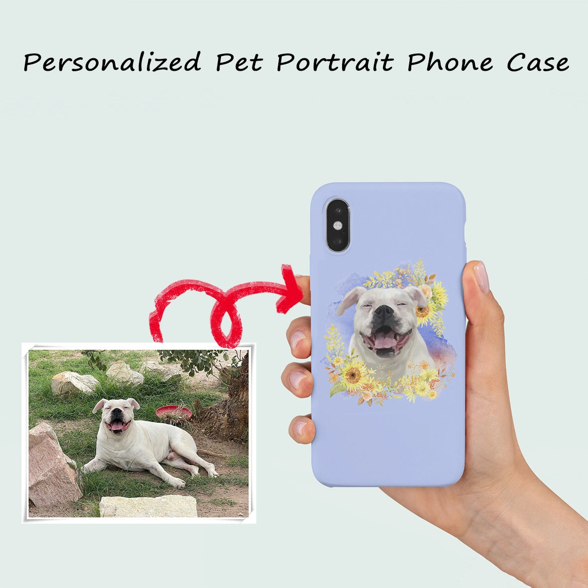 Custom Pet Art Phone Case